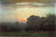 George Inness Morgen Sweden oil painting reproduction